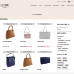Template Sito ECommerce, Template ™CMS mywork